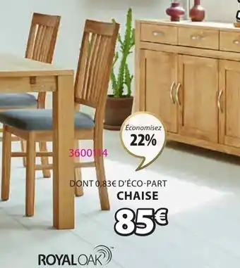 JYSK Chaise hage offre