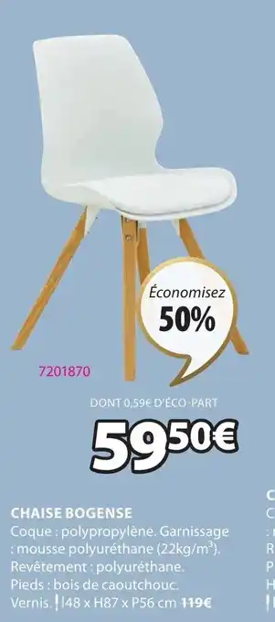 JYSK Chaise bigense offre