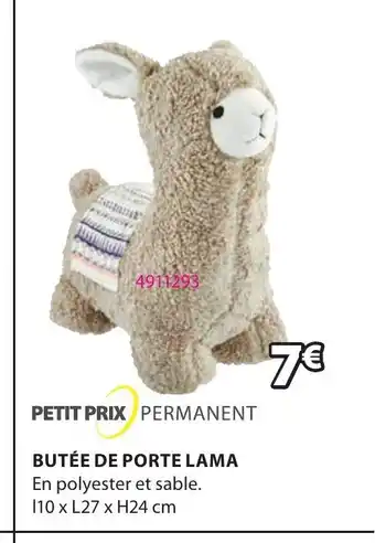JYSK Butee de porte lama offre