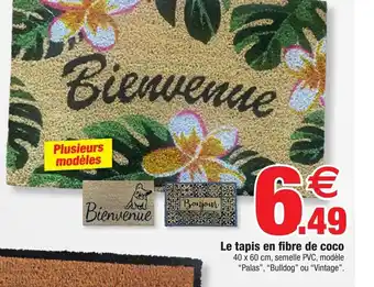 Bazarland Le Tapis en fibre de coco offre