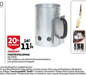 Auchan Starter d'Allumage offre