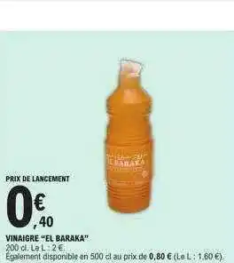 E.Leclerc Vinaigre offre