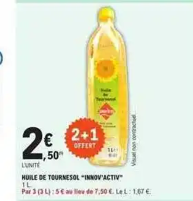 Huile de tournesol