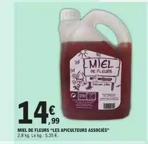 E.Leclerc Miel de fleurs offre