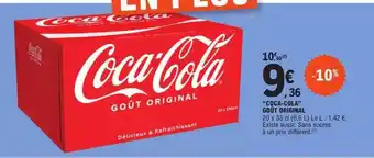 E.Leclerc Offre "coca-cola" goût original chez e leclerc offre