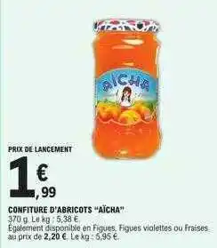 E.Leclerc Confiture d'abricots offre