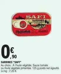 E.Leclerc Sardines offre