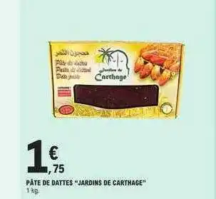 E.Leclerc Pâte de dattes offre