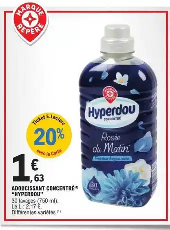 E.Leclerc Adoucissant concentré offre