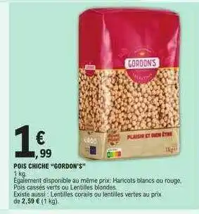 E.Leclerc Pois chiche offre