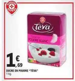 E.Leclerc Sucre en poudre offre