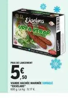 E.Leclerc Viande hachée marinée surgelé offre