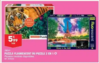 ALDI Puzzle fluorescent ou puzzle 2 en 1 trefl offre