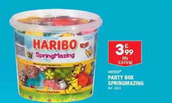 ALDI Party box springmazing haribo offre
