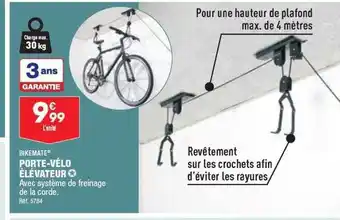 Porte-vélo élévateur bikemate