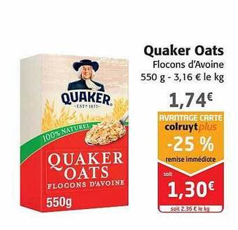 Quaker oats