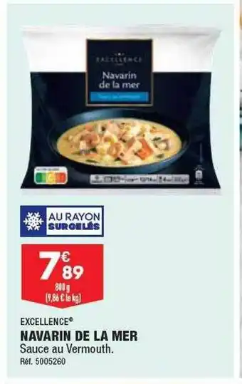 ALDI Navarin de la mer excellence offre