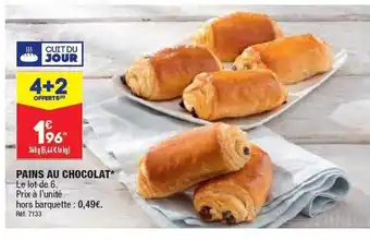 ALDI Pains au chocolat offre