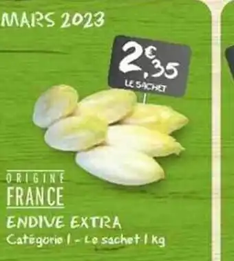 G20 Endive extra offre