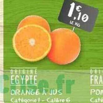G20 Orange à jus offre