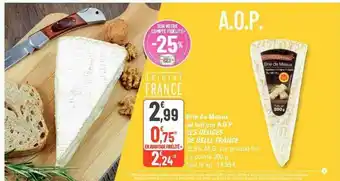 G20 Brie de meaux au lait cru a.o.p. les délices de belle france offre