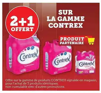 Hyper U La gamme contrex offre