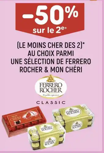 Ferrero rocher & mon chéri