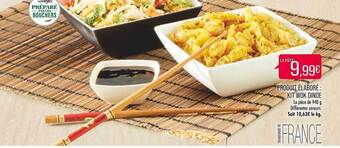 Match Produit élaboré : kit wok dinde offre