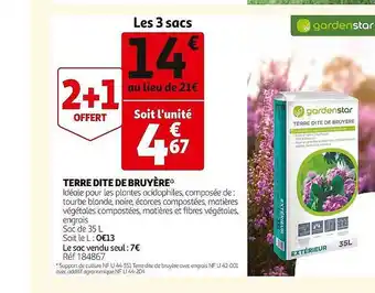 Auchan Terre dite de bruyère offre