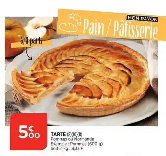 Bi1 Tarte offre