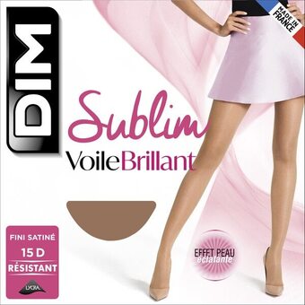 Carrefour Dim collant "sublim" voile brillant. offre