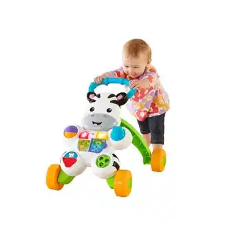 Carrefour Fisher price mon trotteur zèbre parlant offre
