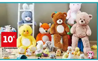 Auchan Peluche de Pâques 95cm offre