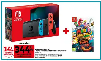 Auchan La Console Switch Réf. 461251 offre