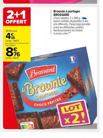 Carrefour Market Brownie A Partager Brossard offre