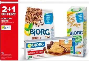 Carrefour Market Sur Tout Bjorg offre