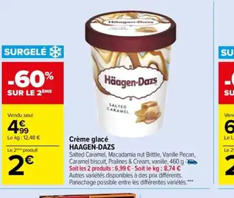 Créme Glacé Haagen-Dazs