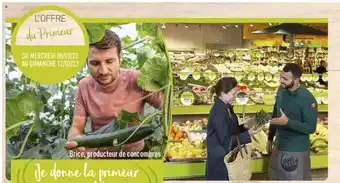 L'offre du primeur