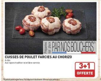 Grand Frais Cuisses de poulet farcies au chorizo offre