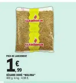 E.Leclerc Sésame doré offre