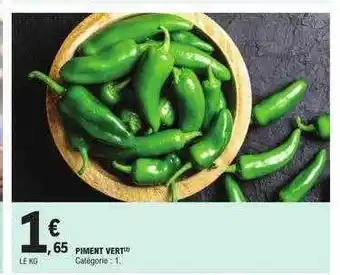 E.Leclerc Piment vert offre