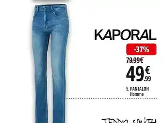 Intersport Pantalon homme kaporal offre