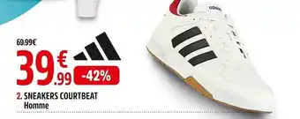 Sneakers courtbeat homme adidas