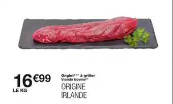 Monoprix Onglet à griller offre