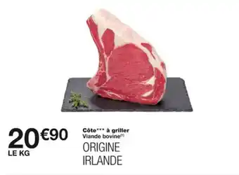 Monoprix Côte à griller offre