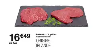 Bavette Ă griller