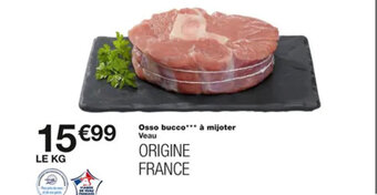 Monoprix Osso bucco à mijoter offre