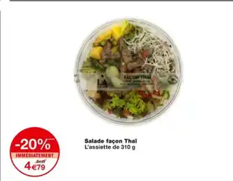 Monoprix Salade façon thaï offre