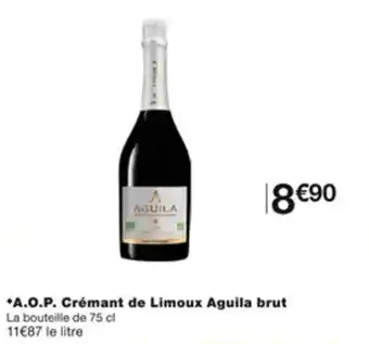 Monoprix A.O.P. crémant de limoux aguila brut offre