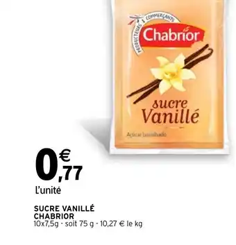 Sucre Vanillé Chabrior